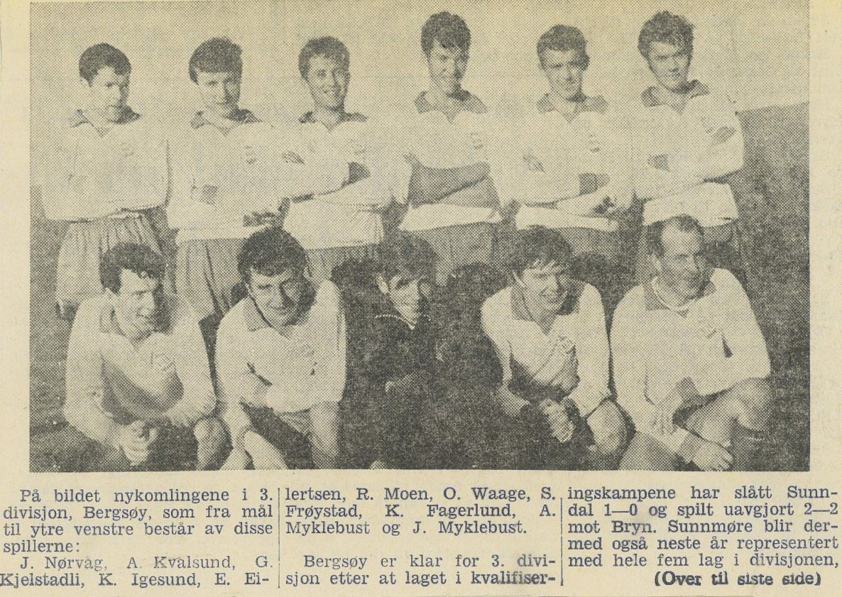Lagbilde A-lag 1969