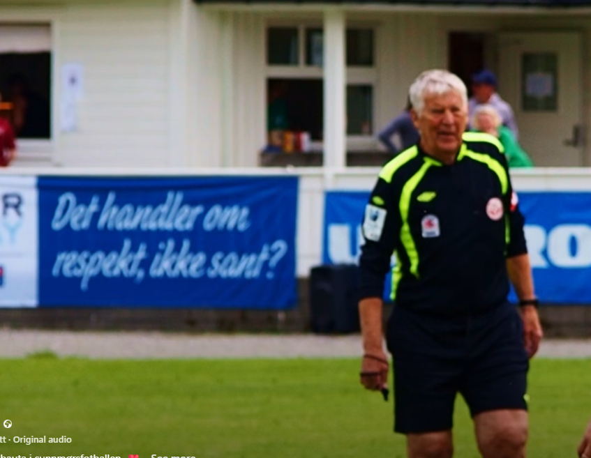 Dommarlegenda Kåre Fjørtoft